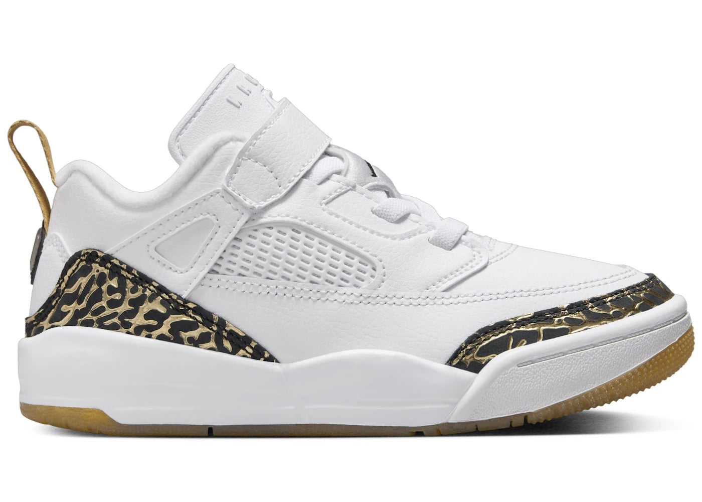 Jordan Spizike Low White Metallic Gold Sail Black (PS)