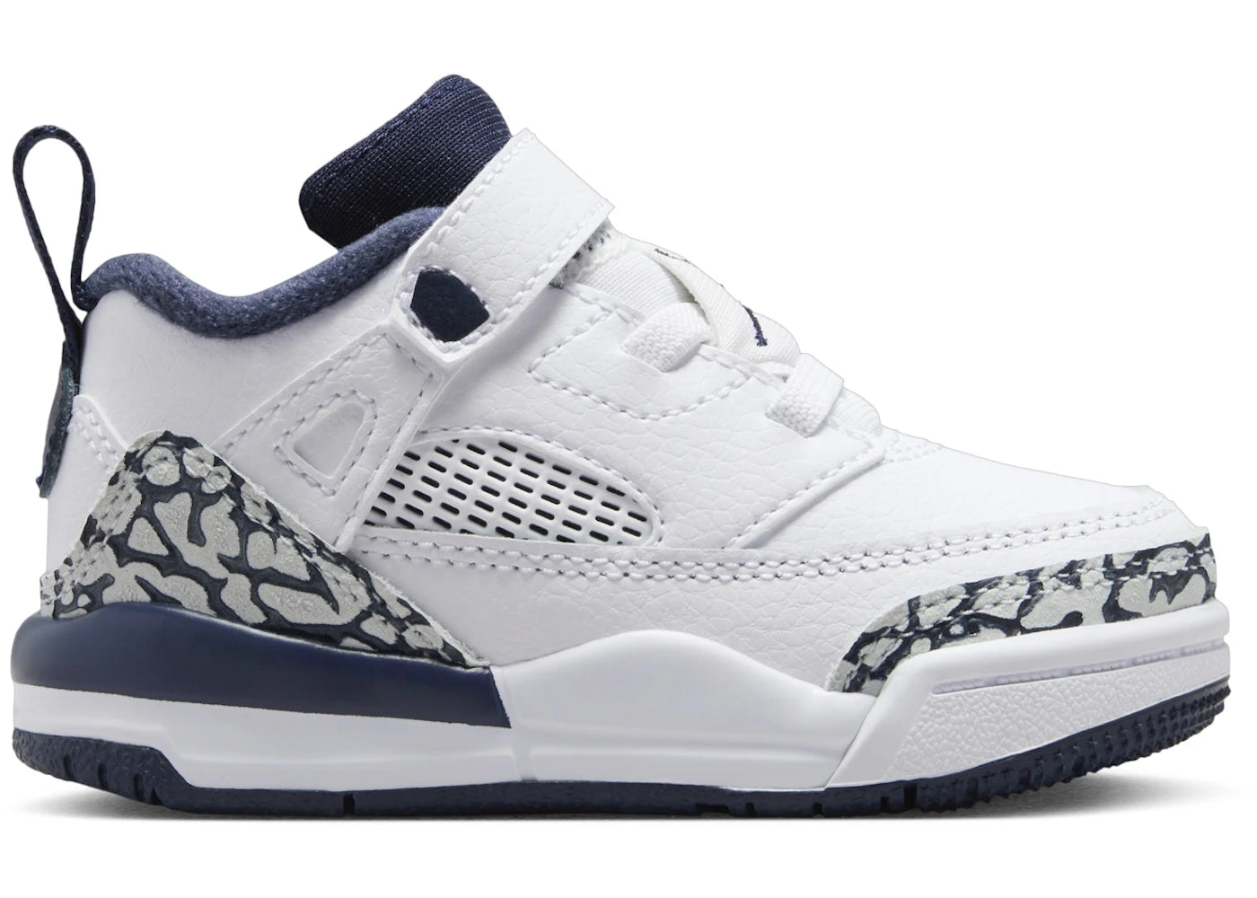 Jordan Spizike Low White Pure Platinum Obsidian (TD)