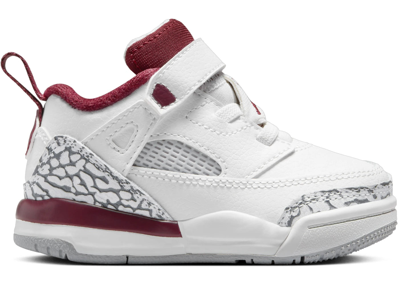 Jordan Spizike Low White Wolf Grey Anthracite Team Red (TD)