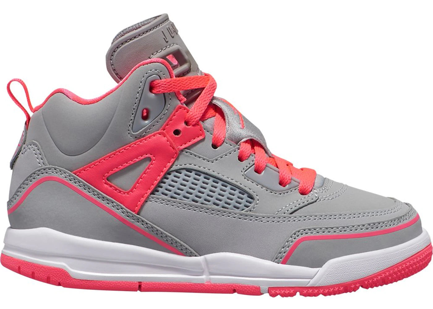 Jordan Spizike Wolf Grey Racer Pink (PS)