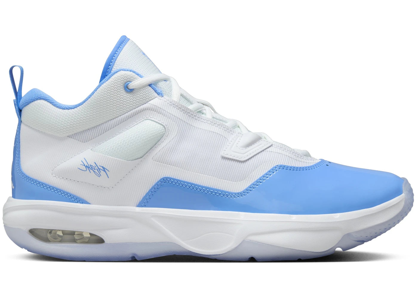 Jordan Stay Loyal 3 White Black University Blue