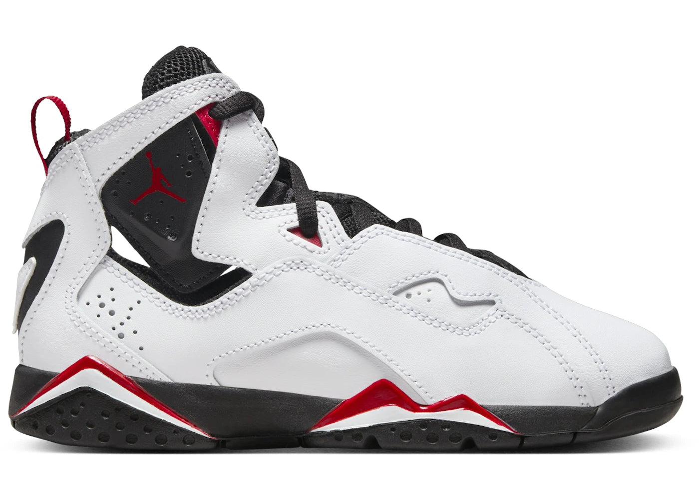 Jordan True Flight White Black Varsity Red (PS)