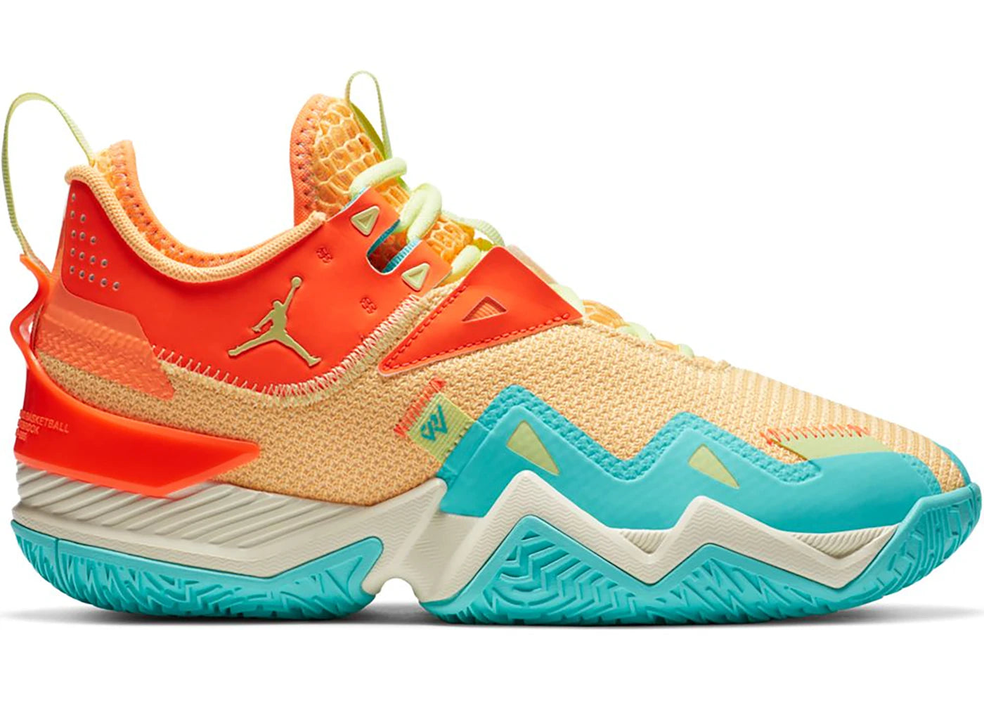 Jordan Westbrook One Take Orange Aqua