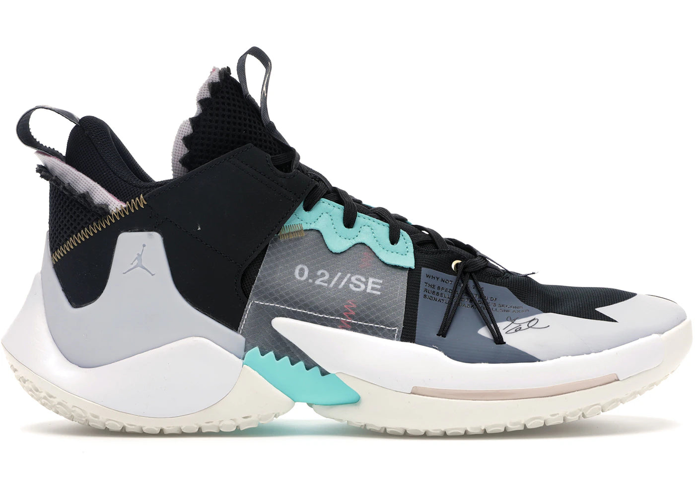 Jordan Why Not Zer0.2 SE Black Vast Grey