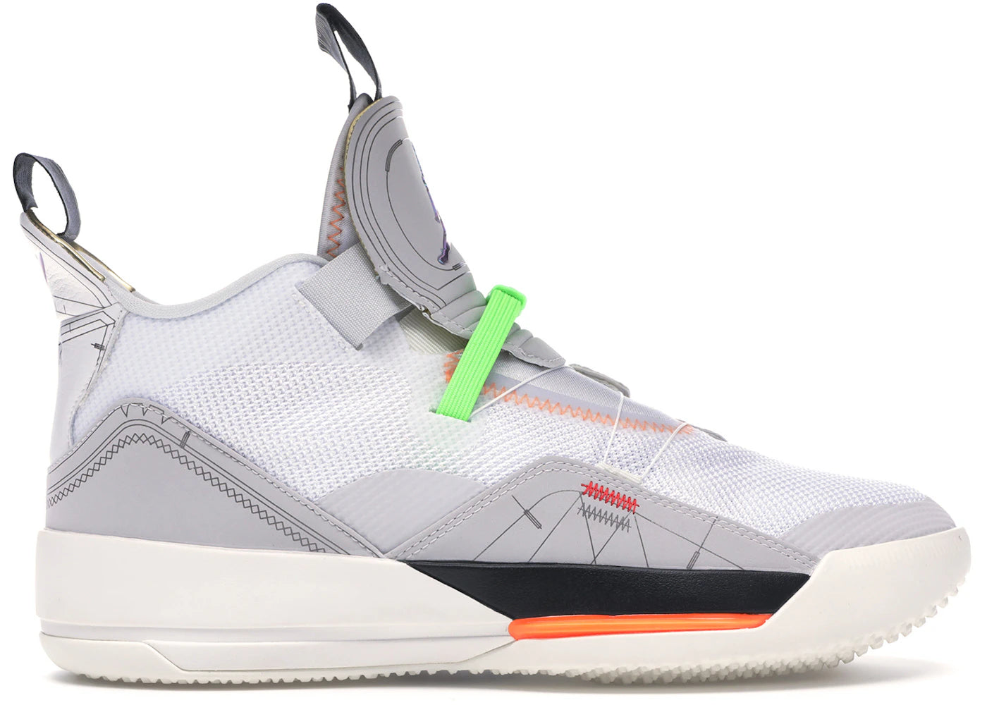 Jordan XXXIII Vast Grey