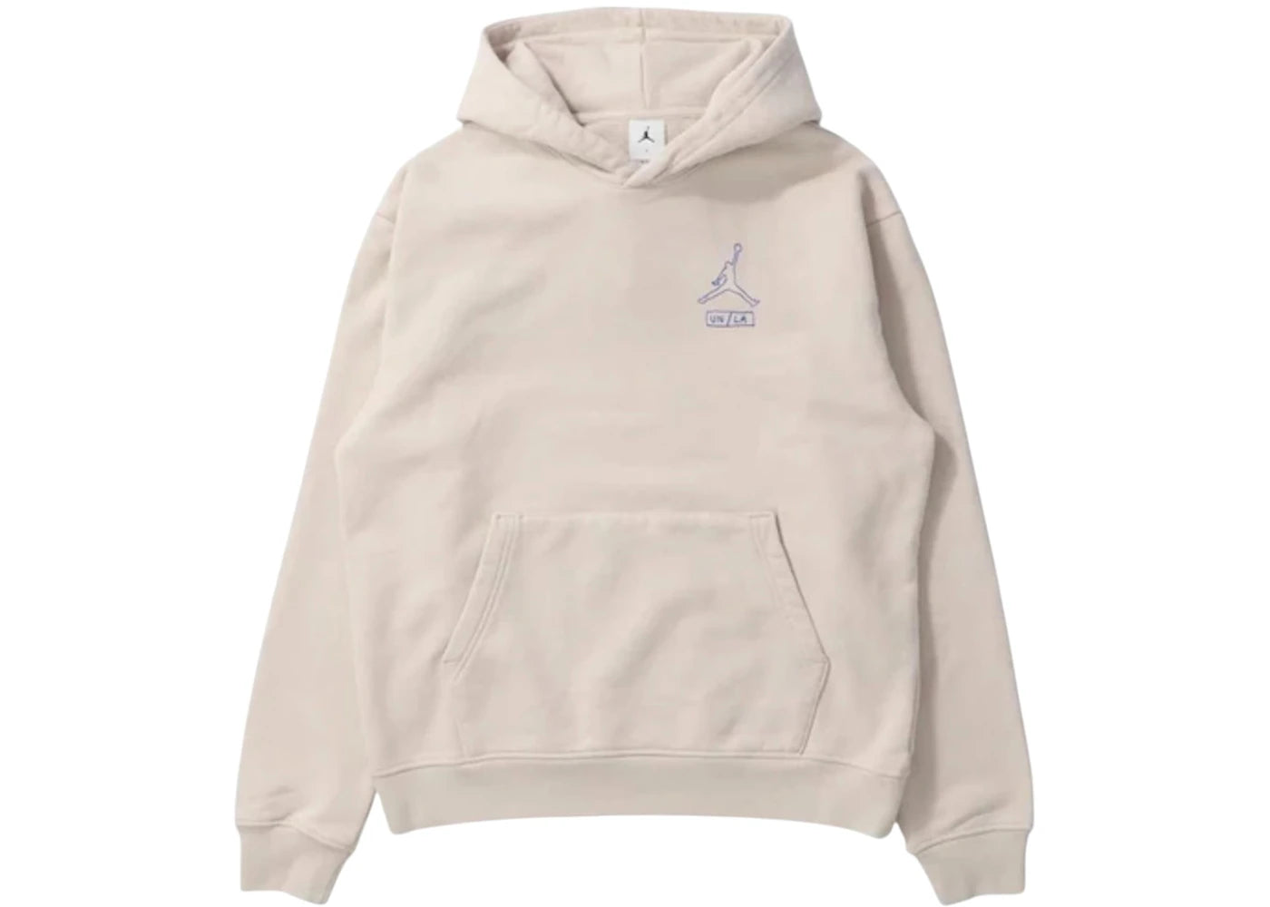 Jordan x Union LA Fleece Hoodie Light Orewood Brown/Hyper Cobalt