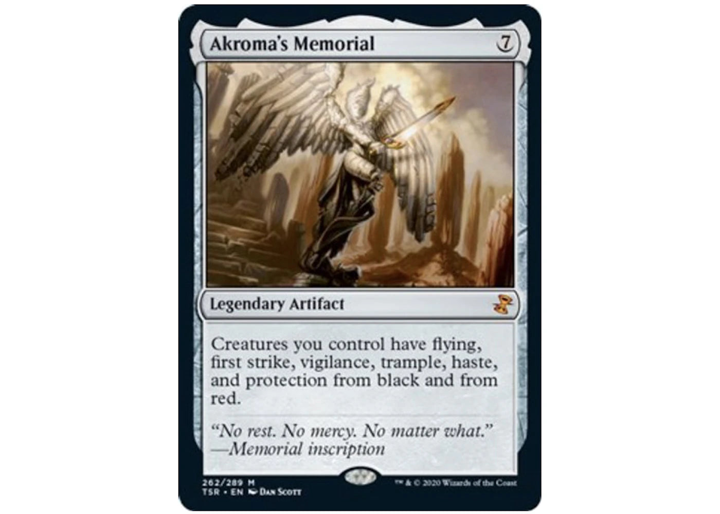 Akroma's Memorial Magic: The Gathering TCG Time Spiral: Remastered Mythic #262 (Ungraded)