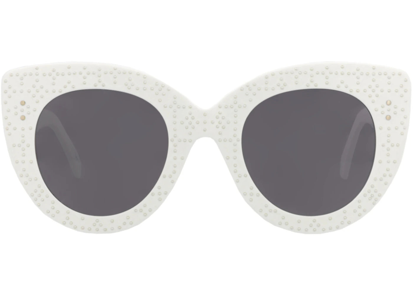 Alaia Cat Eye-Frame Acetate Sunglasses White White Grey (AA0042S-30008459-002)