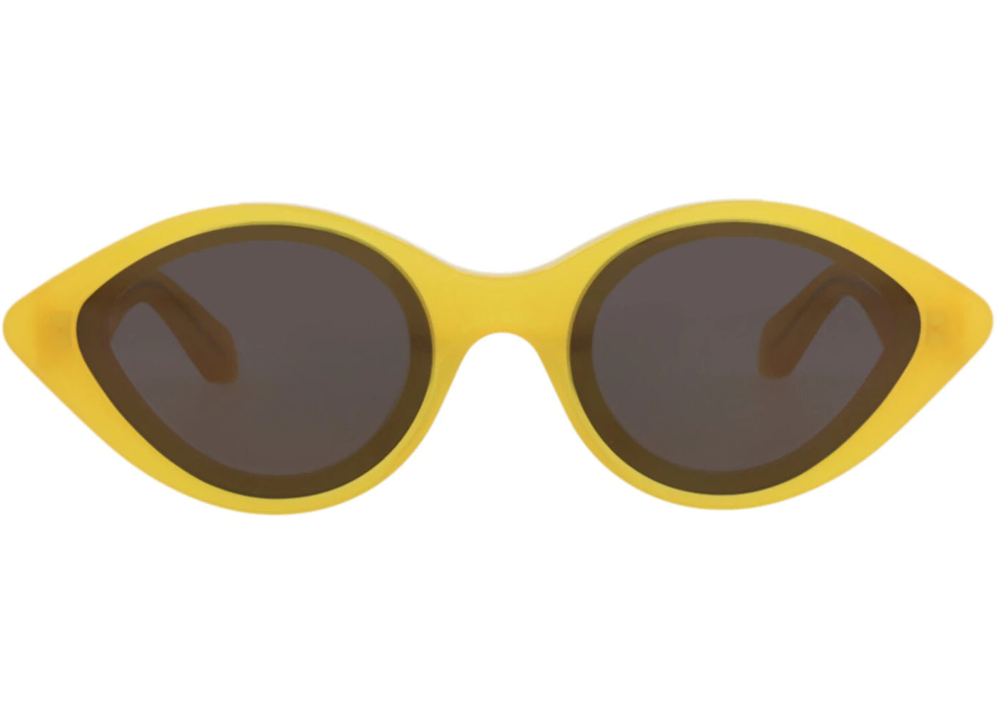 Alaia Cat Eye-Frame Recycled Acetate Sunglasses Yellow Yellow Grey (AA0069S-30014222-003)