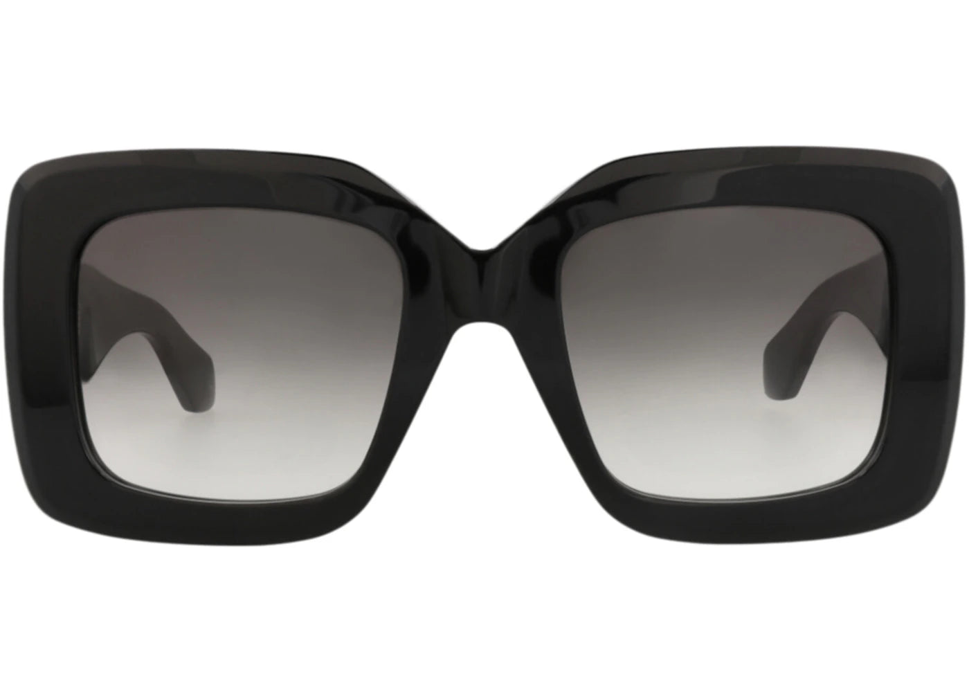 Alaia Square-Frame Recycled Acetate Sunglasses Black Black Grey (AA0065S-30014218-002)