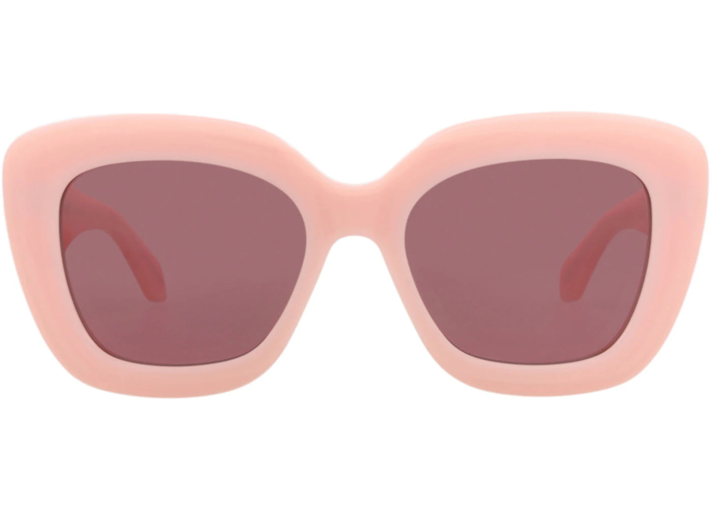 Alaia Square-Frame Recycled Acetate Sunglasses Pink Pink Violet (AA0072S-30014380-003)