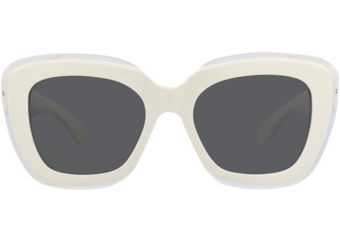 Alaia Square-Frame Recycled Acetate Sunglasses White White Grey (AA0072S-30014380-002)