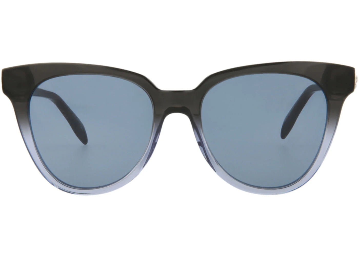 Alexander McQueen Cat Eye-Frame Acetate Sunglasses Grey Grey Blue (AM0159S-30006090-005)