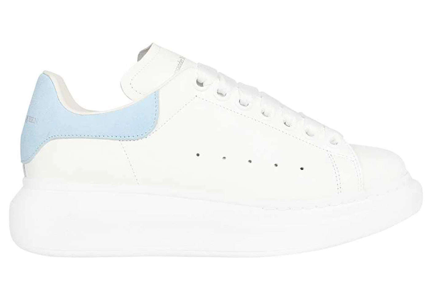Alexander McQueen Oversized Sneaker White Ivory Blue (Kids)