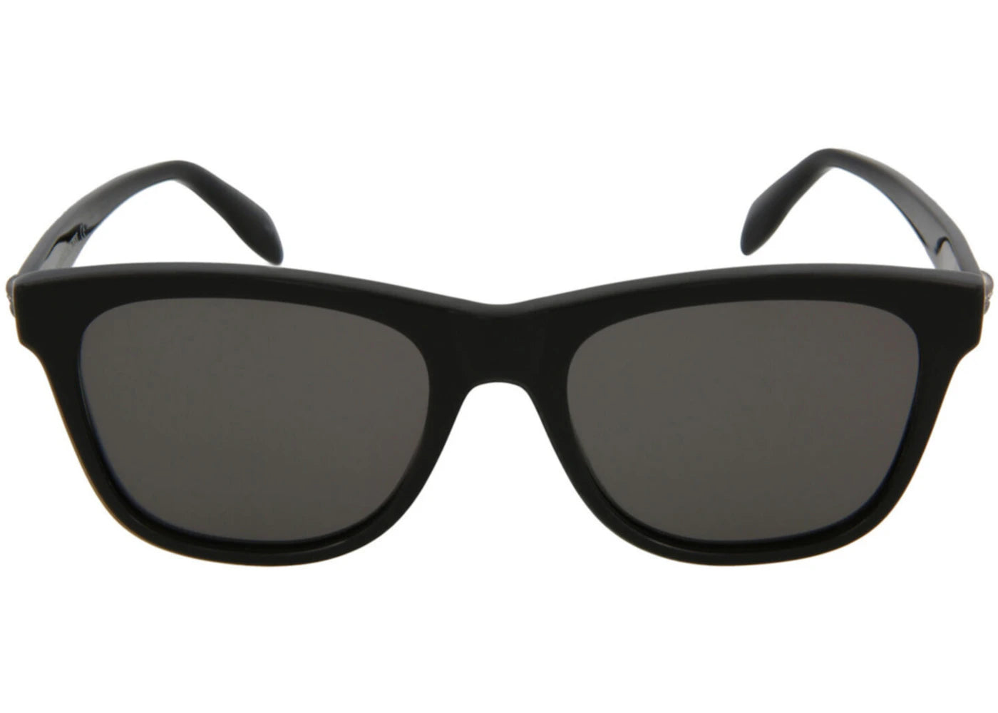 Alexander McQueen Square--Frame Acetate Sunglasses Black Black Grey (AM0158S-30006088-001)