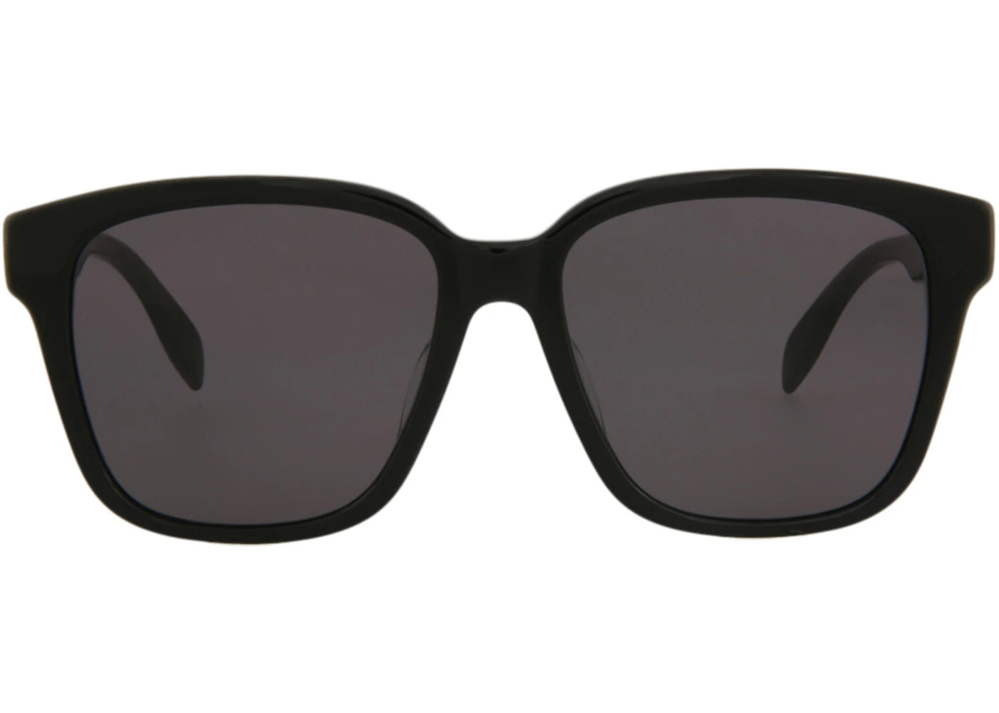 Alexander McQueen Square-Frame Acetate Sunglasses Black Black Grey (AM0331SK-30011454-002)