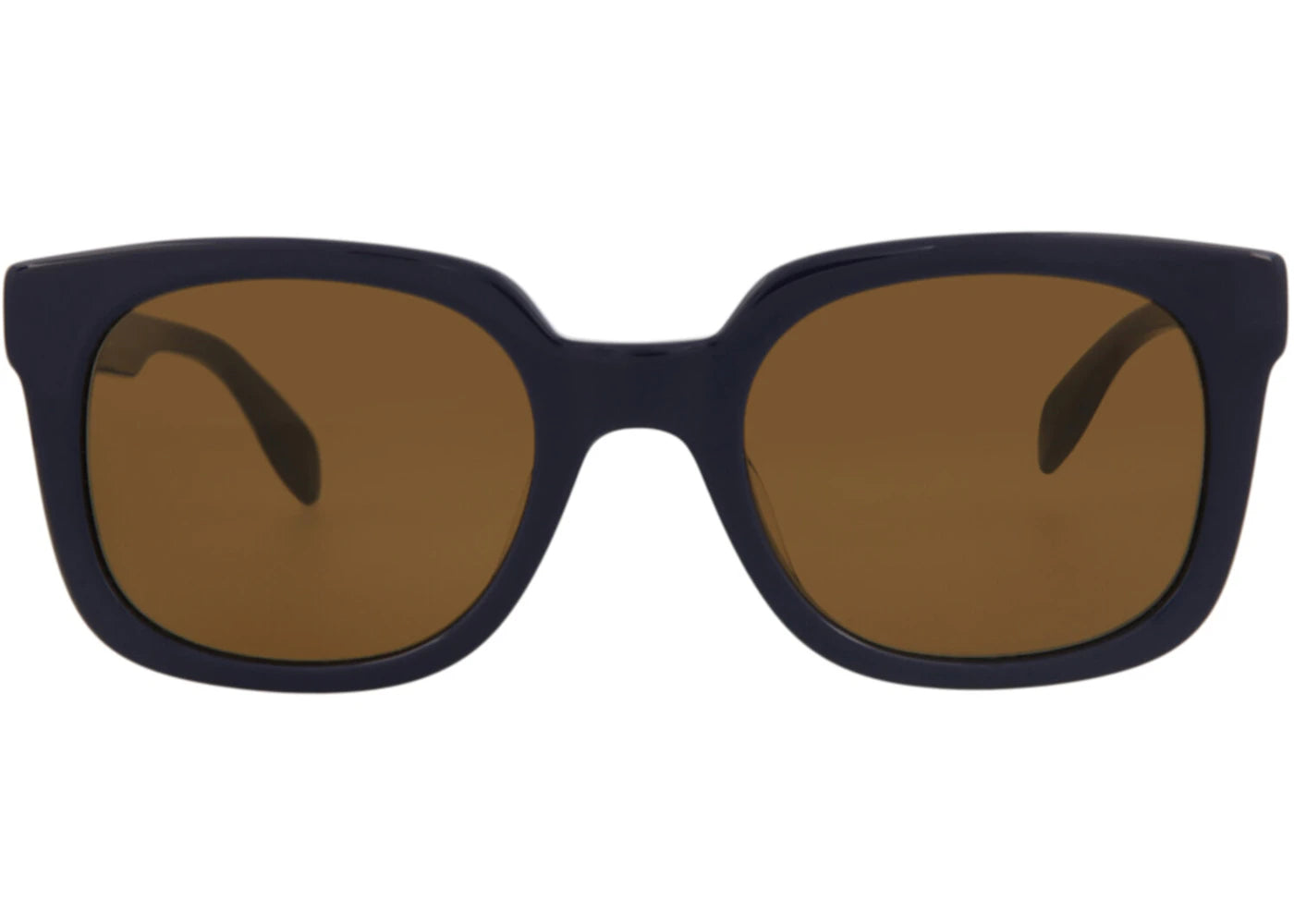 Alexander McQueen Square-Frame Acetate Sunglasses Blue Blue Brown (AM0348S-30012327-004)