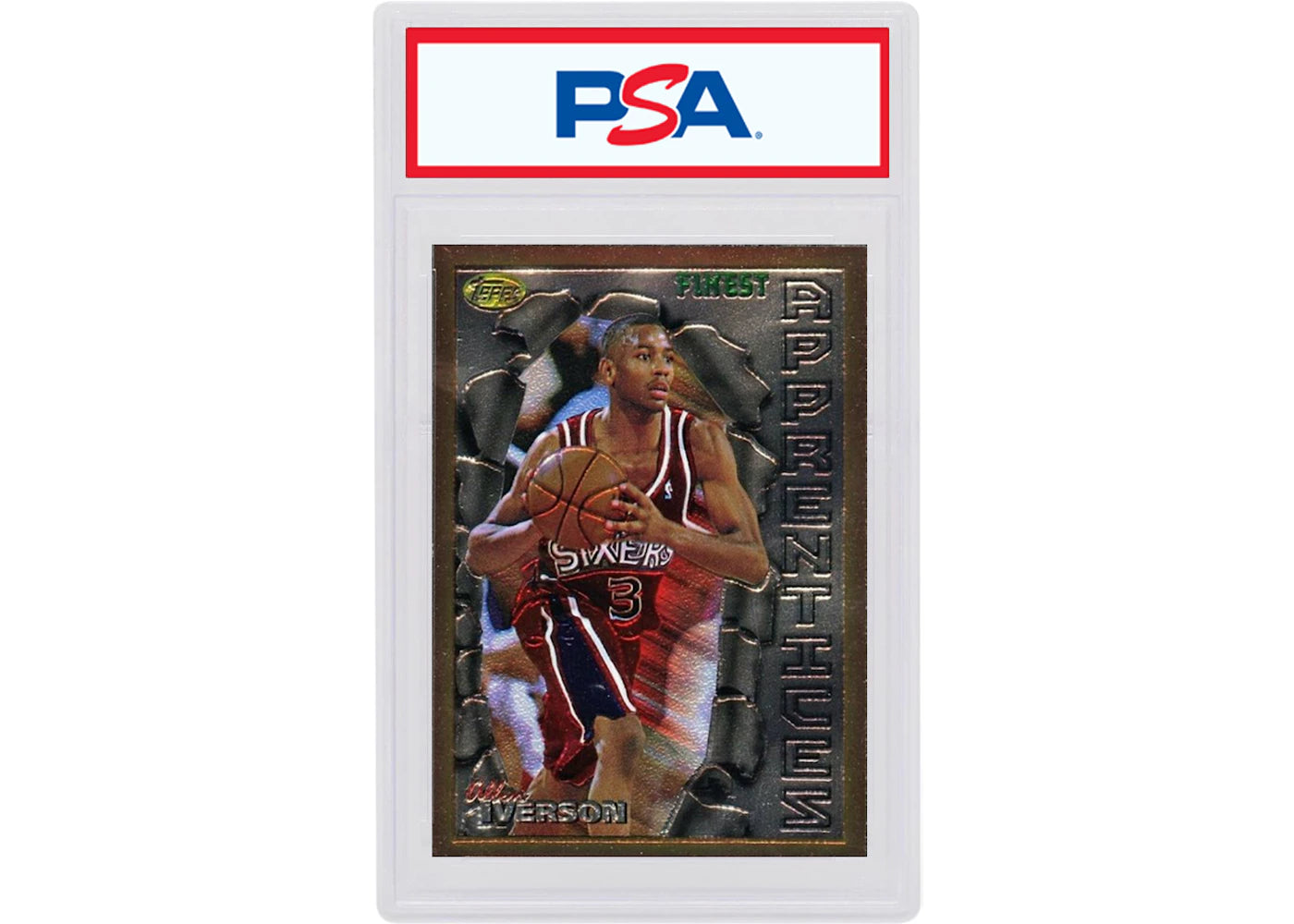 Allen Iverson 1996 Topps Finest Rookie #69 (PSA or BGS Graded)