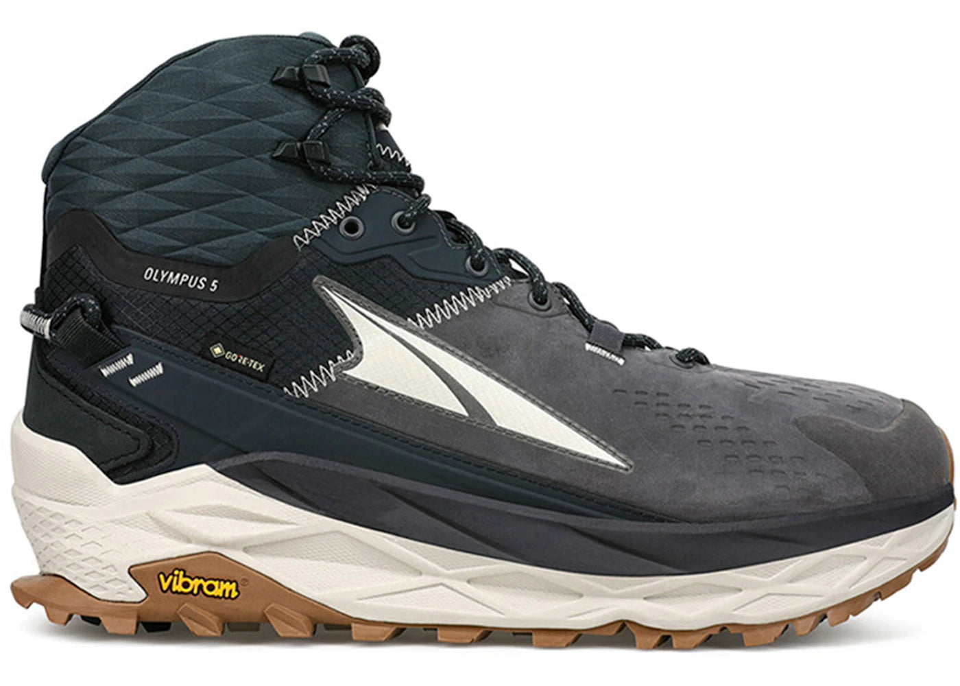 Altra Olympus 5 Mid Gore-Tex Black Grey Gum