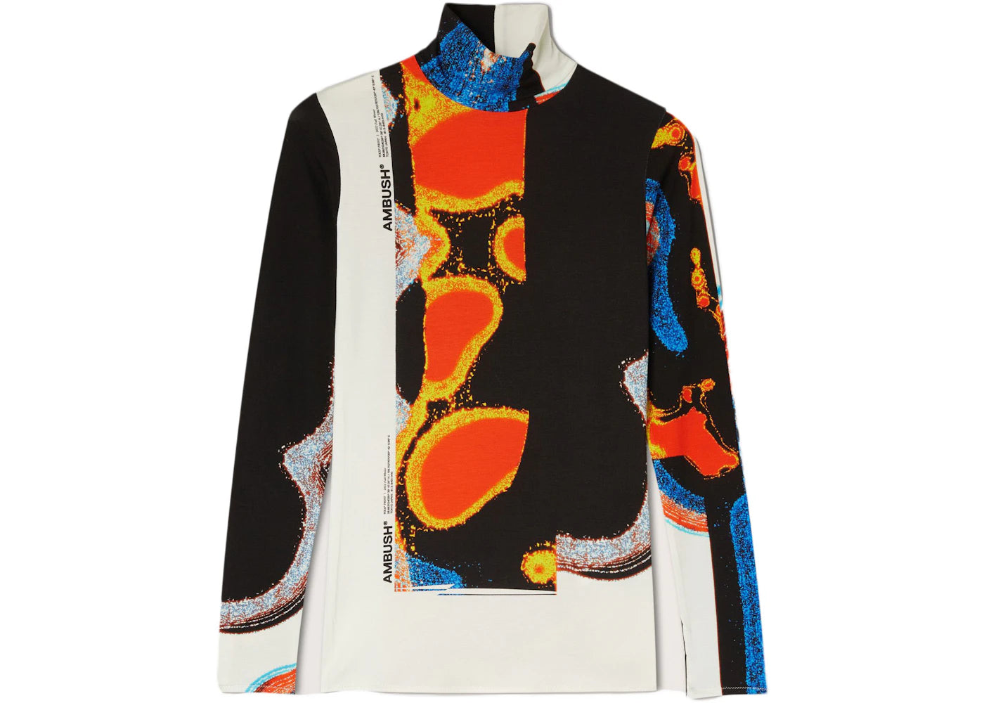 Ambush Fitted Printed Turtleneck Muticolor