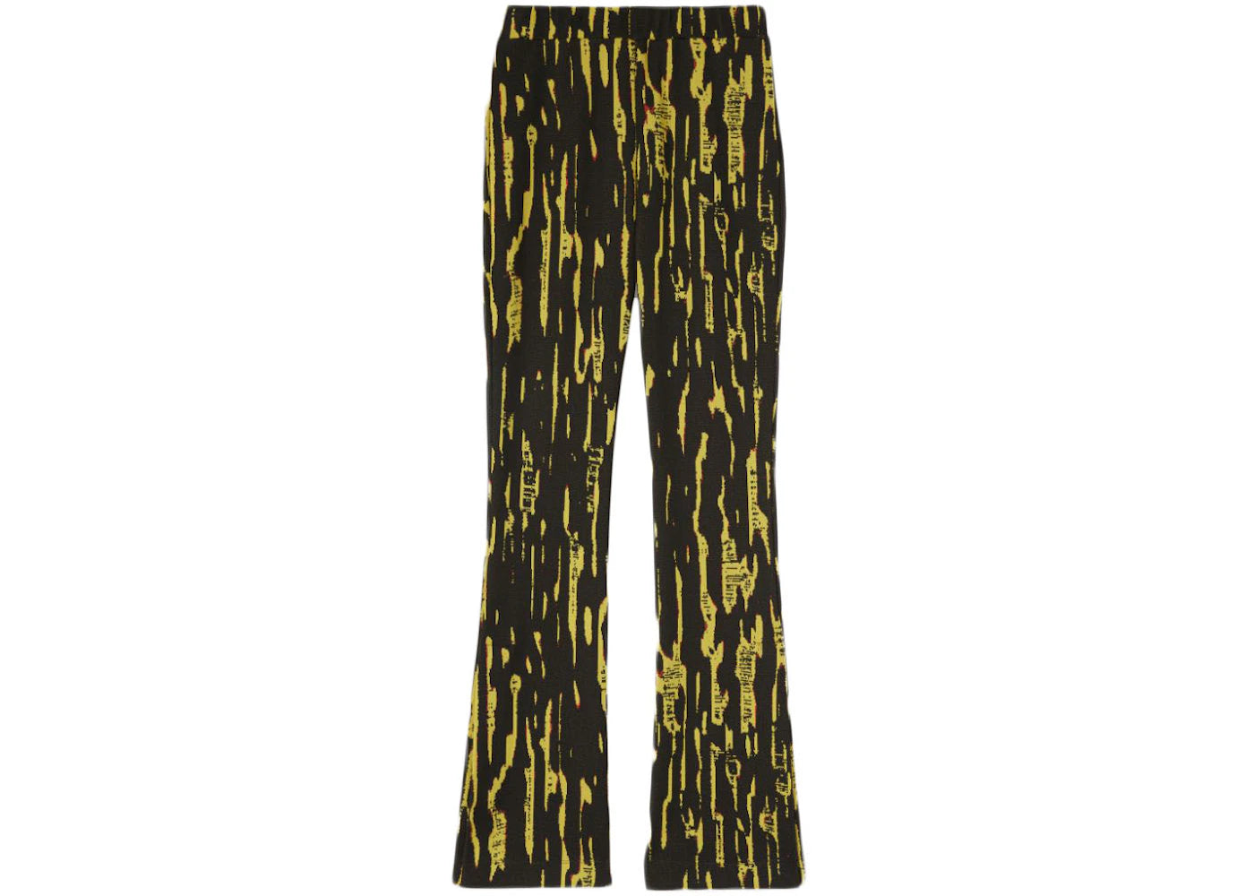 Ambush Jacquard Leggings Yellow Fluo