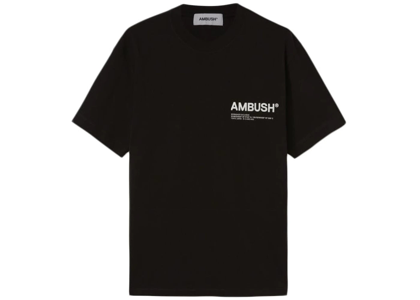 Ambush Jersey Workshop T-shirt Black/Cloud/Dancer