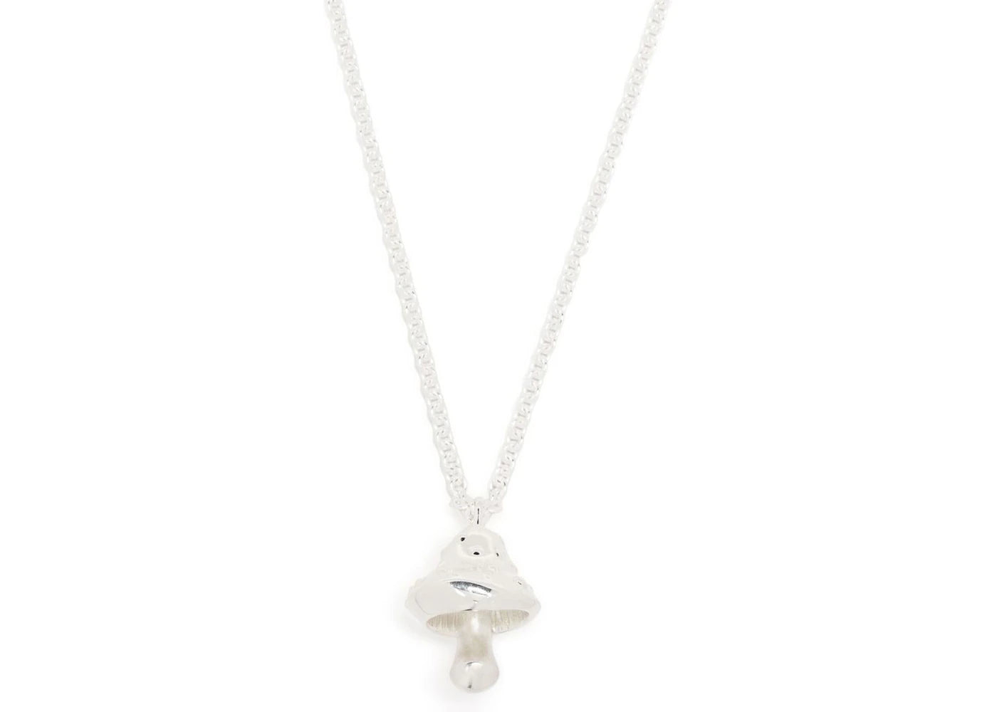 Ambush Mushroom Necklace Silver