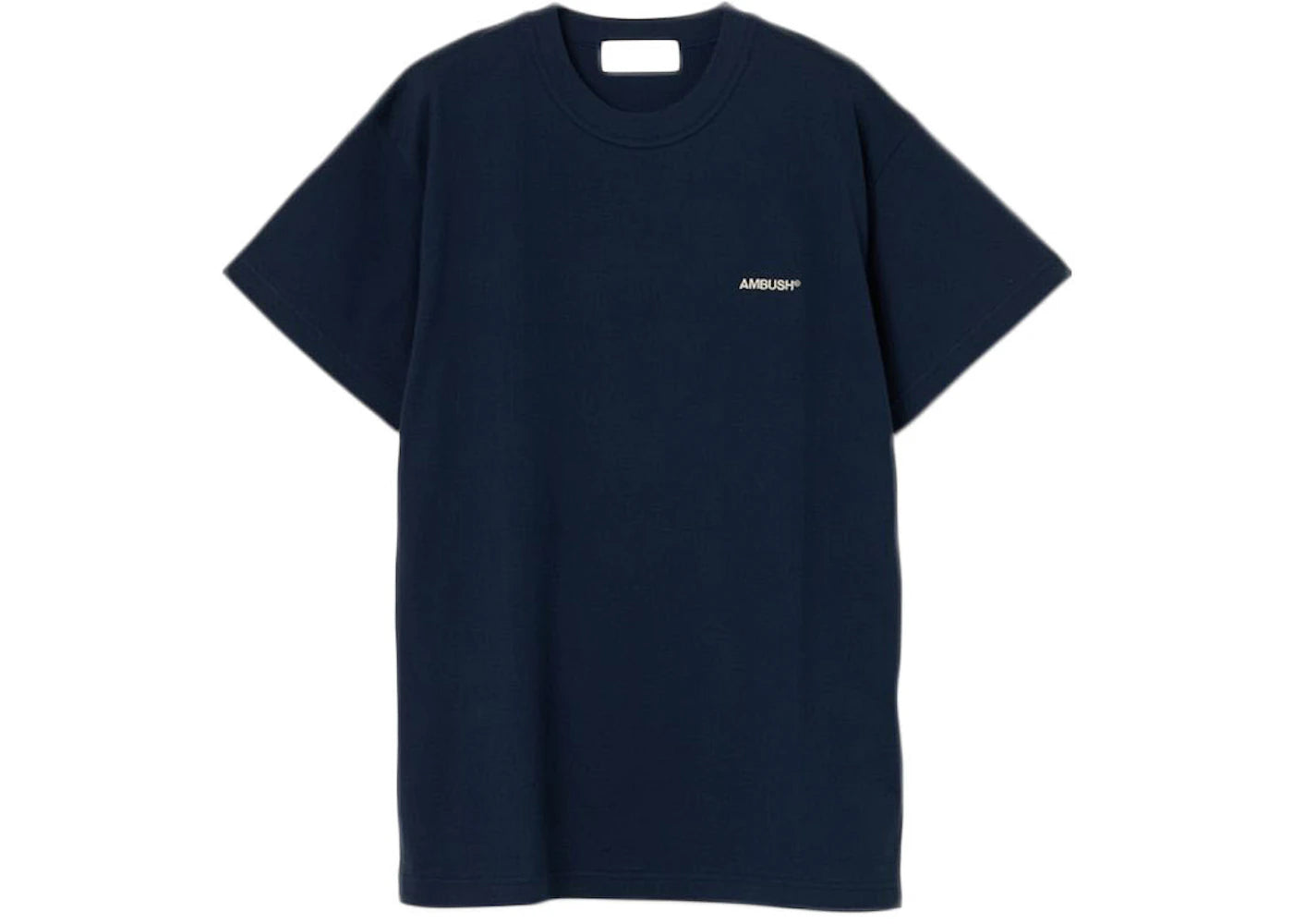 Ambush Petit Logo T-shirt Navy Blue/Off White