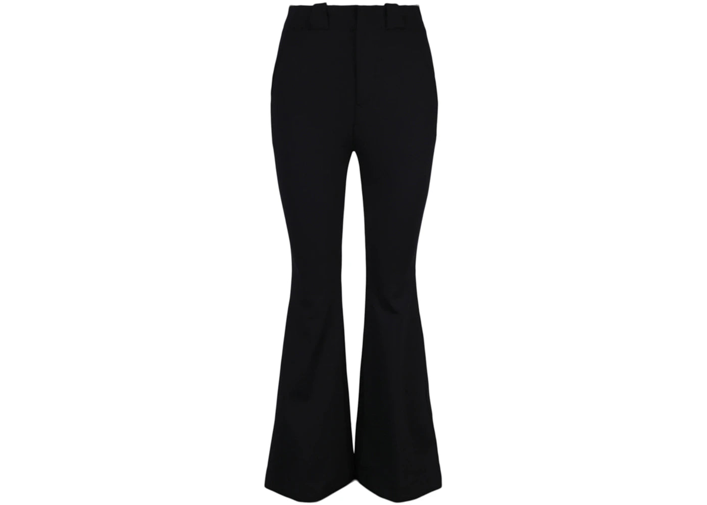 Ambush Scuba High Waist Flared Pants Black