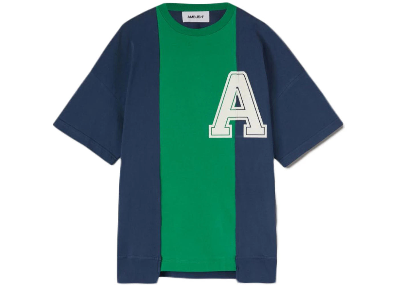 Ambush Varsity T-shirt China Blue/Off White