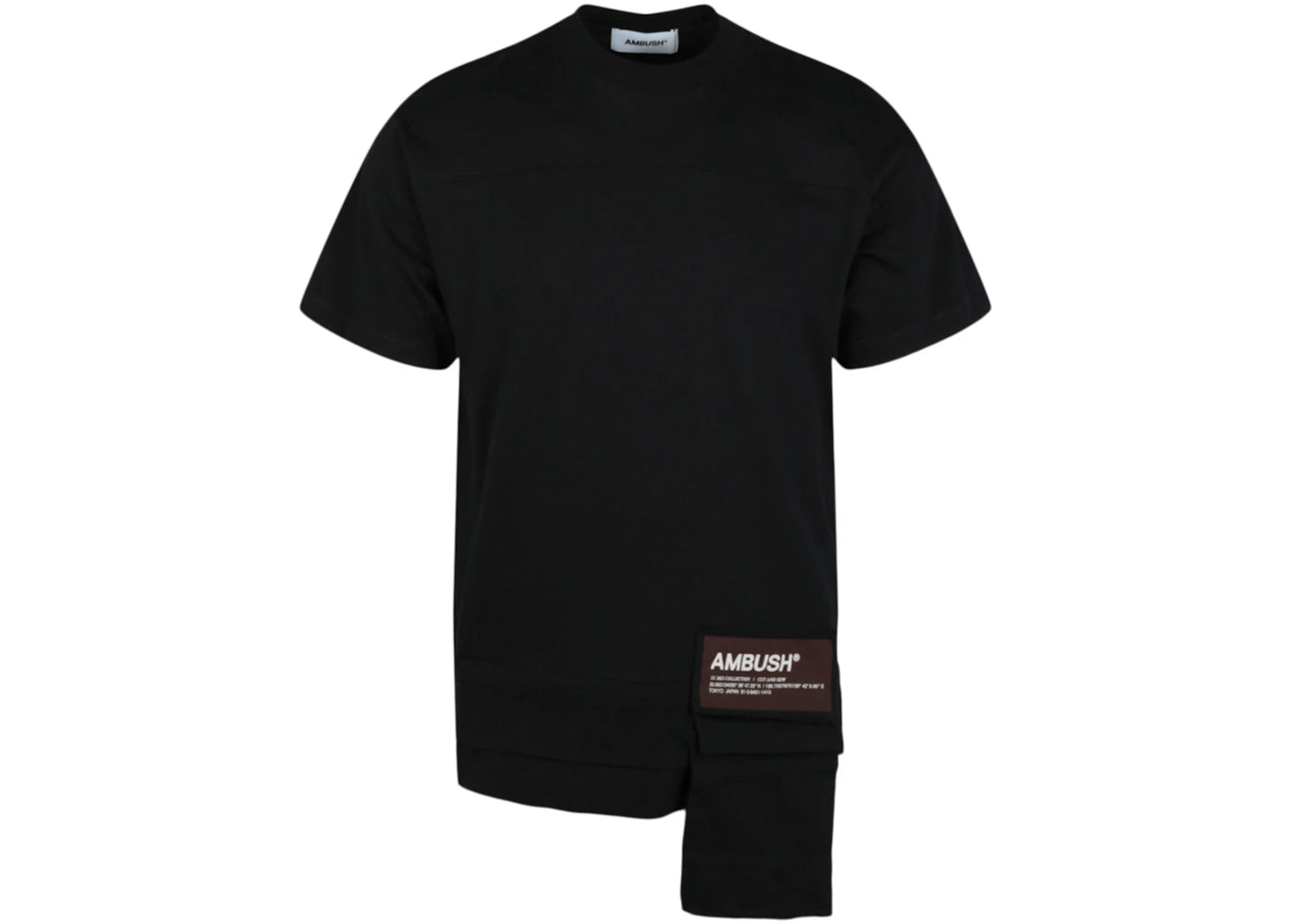 Ambush Waist Pocket T-shirt Black