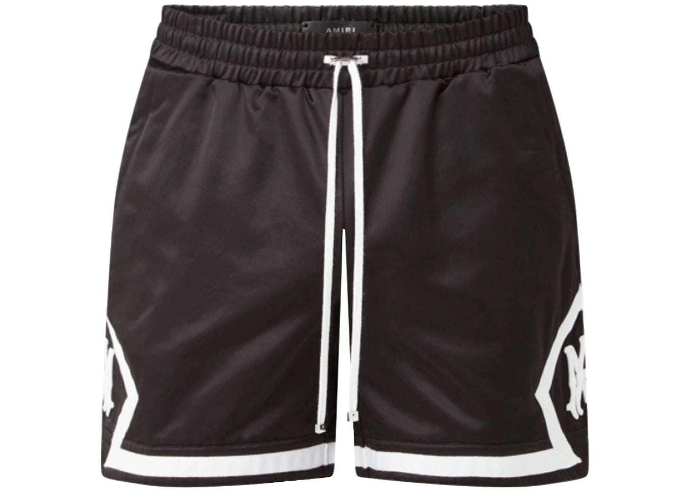 AMIRI Loose Fit Boxing Shorts Black/White