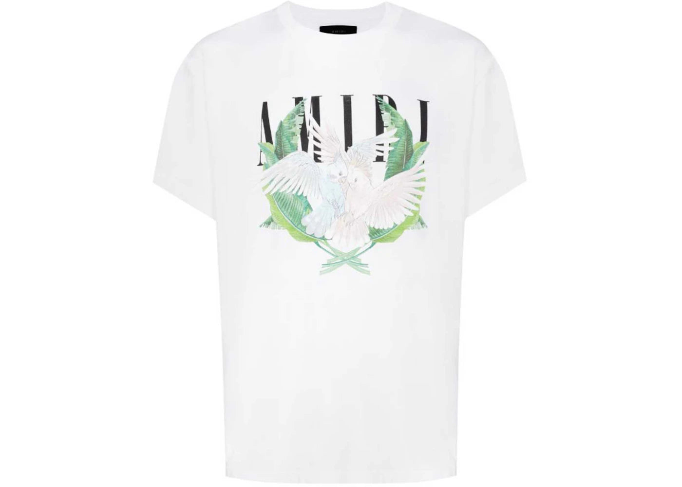 AMIRI Lovebirds Logo Tee White