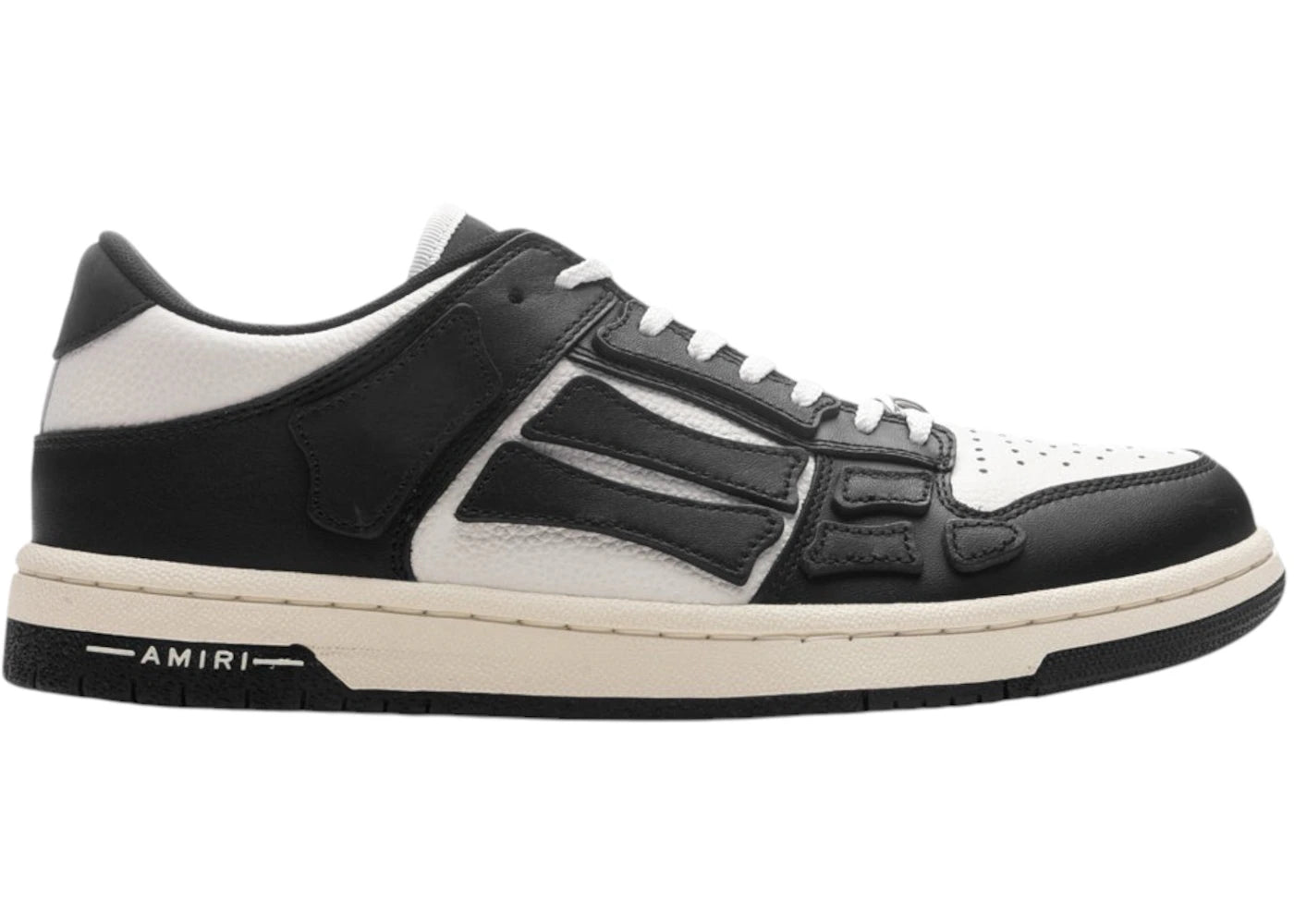 Amiri Skel Low Black White