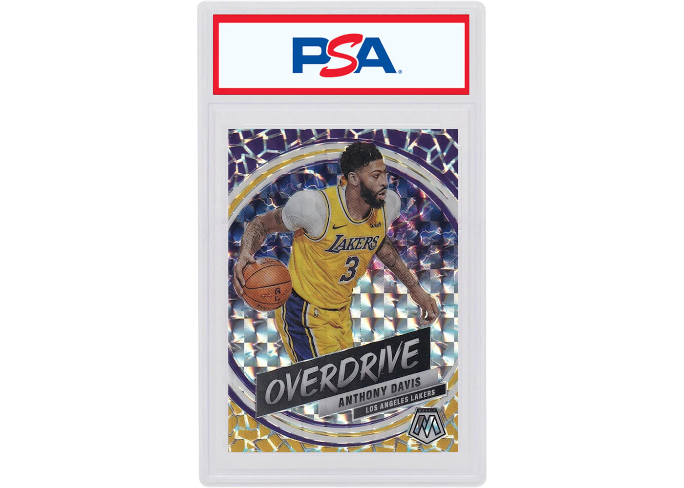 Anthony Davis 2019 Panini Mosaic Overdrive #12 (PSA or BGS Graded)