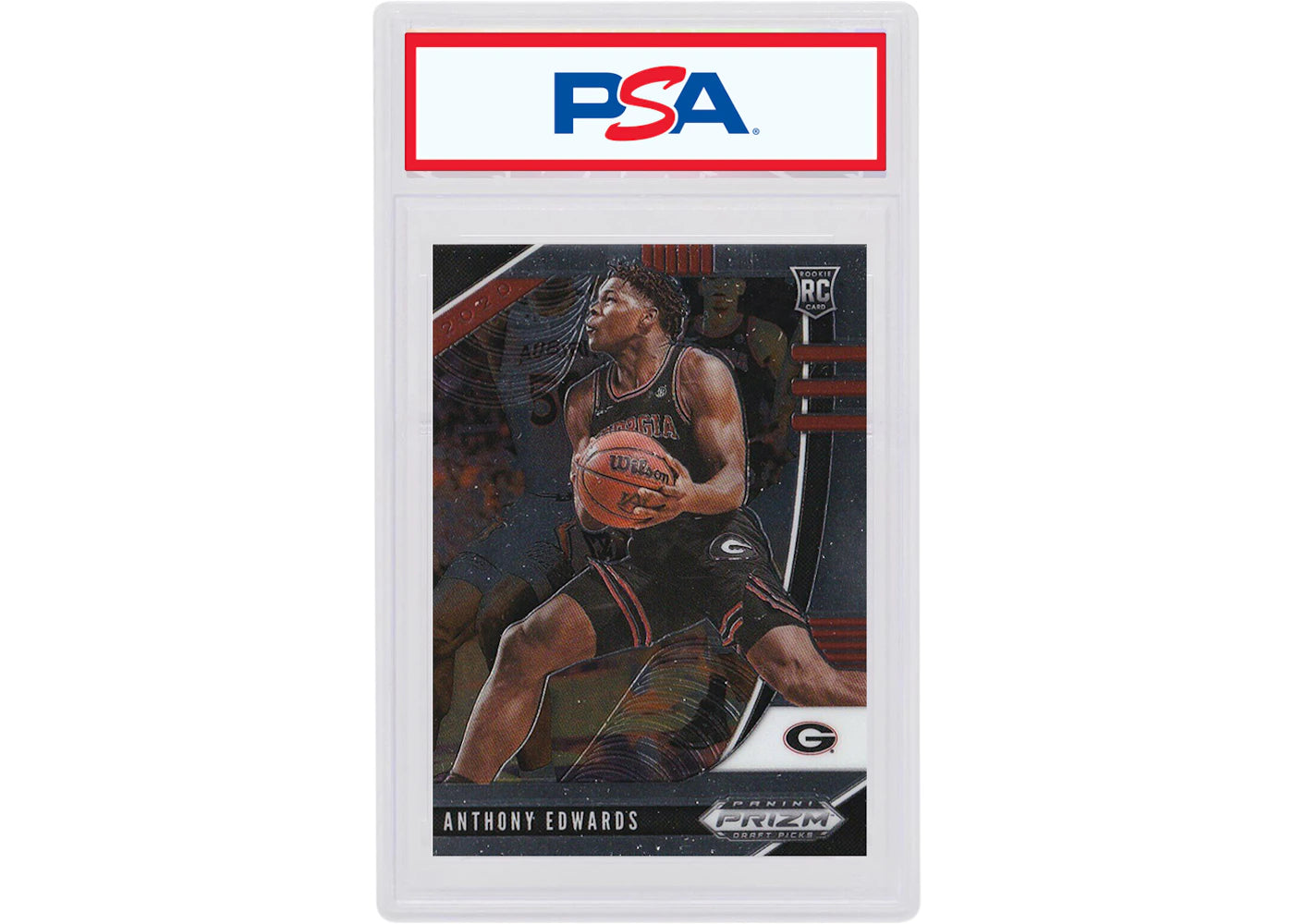 Anthony Edwards 2020-21 Panini Prizm Draft Picks Basketball Rookie #1 (PSA or BGS Graded)