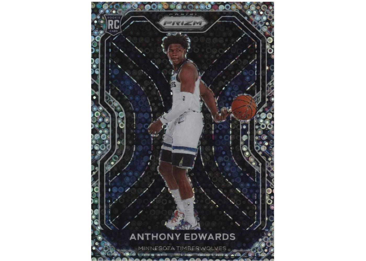 Anthony Edwards 2020 Panini Prizm Rookie Fast Break #258 (Ungraded)