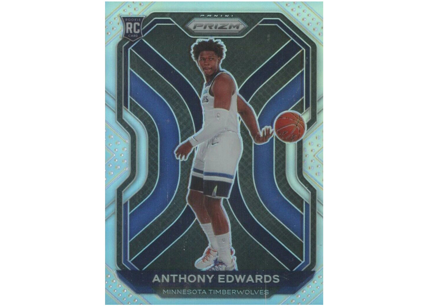 Anthony Edwards 2020 Panini Prizm Rookie Silver #258 (Ungraded)