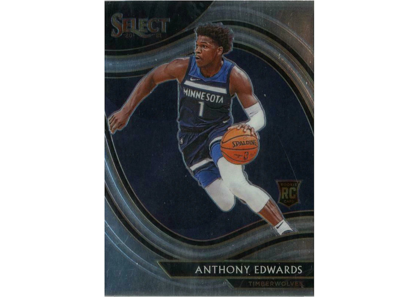 Anthony Edwards 2020 Panini Select Courtside Rookie #300 (Ungraded)