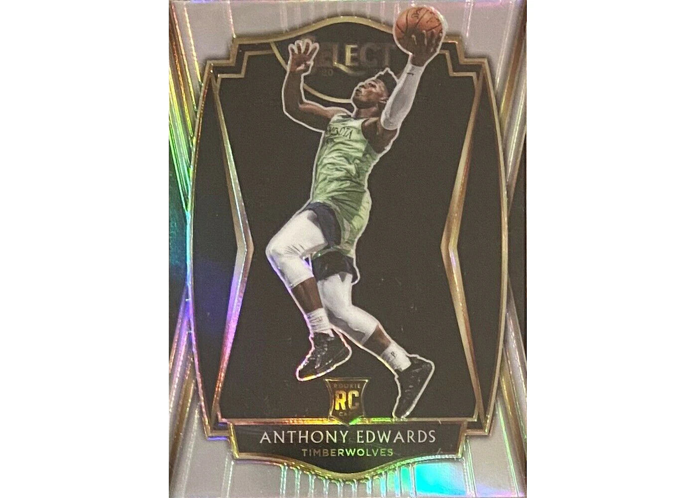Anthony Edwards 2020 Panini Select Premier Rookie Silver #169 (Ungraded)