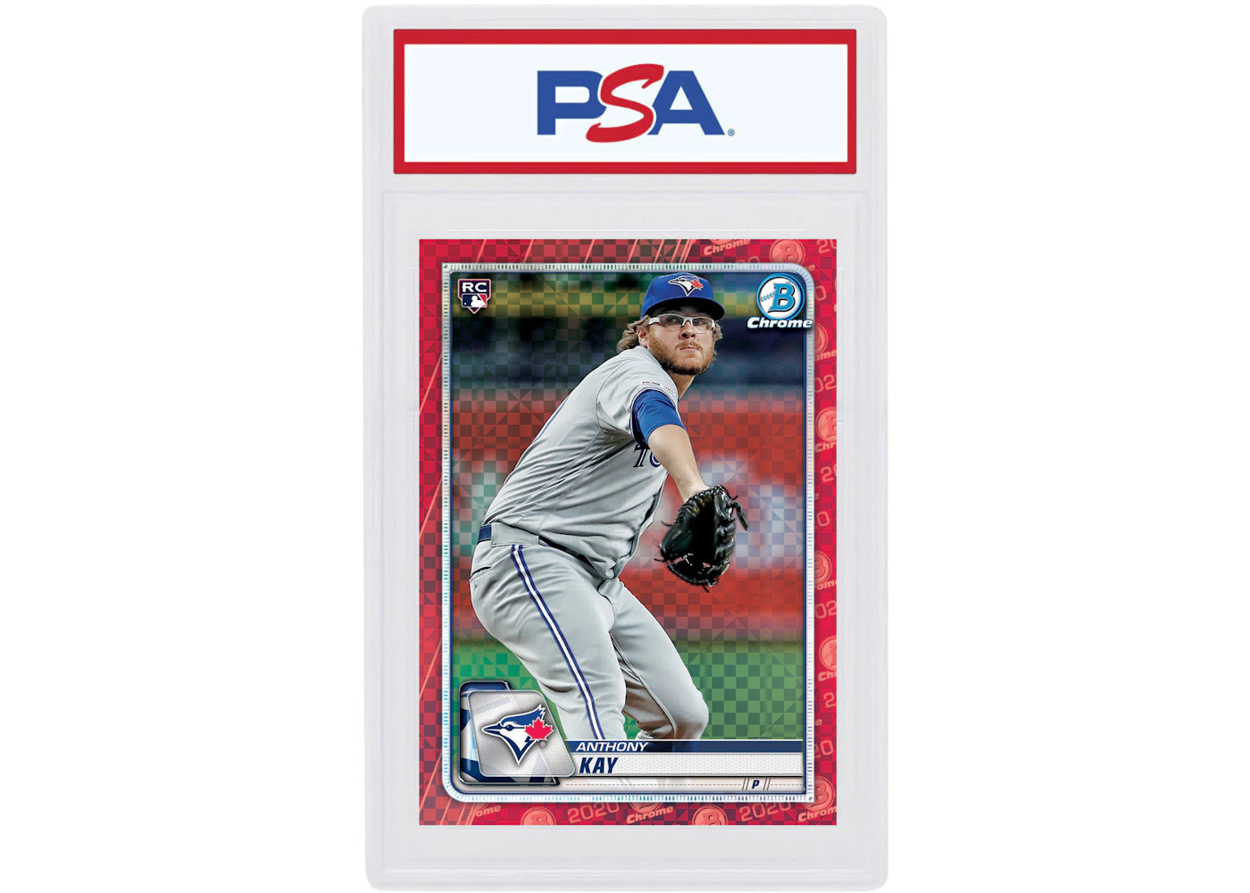 Anthony Kay 2020 Bowman Chrome X Rookie Red X-Fractor 1/1 #16 (PSA or BGS Graded)