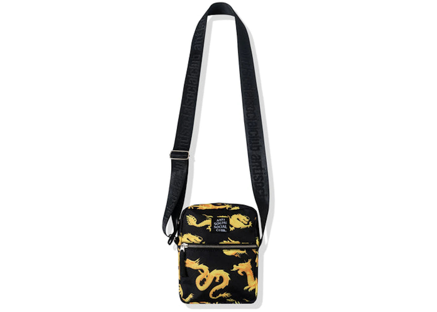 Anti Social Social Club 24k Side Bag Black