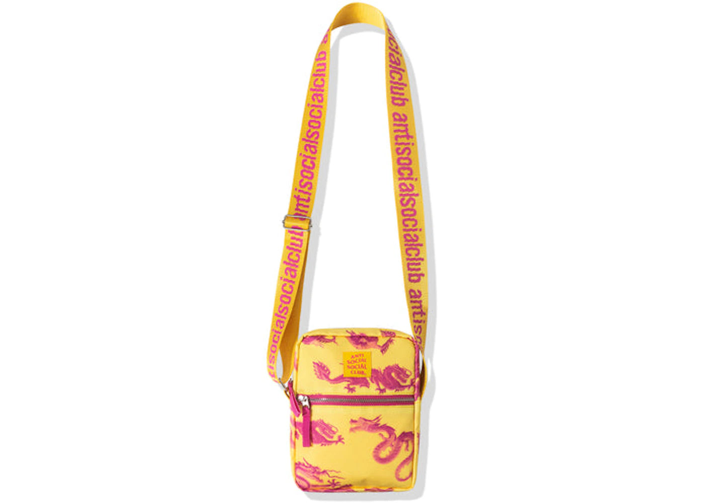 Anti Social Social Club 24k Side Bag Yellow