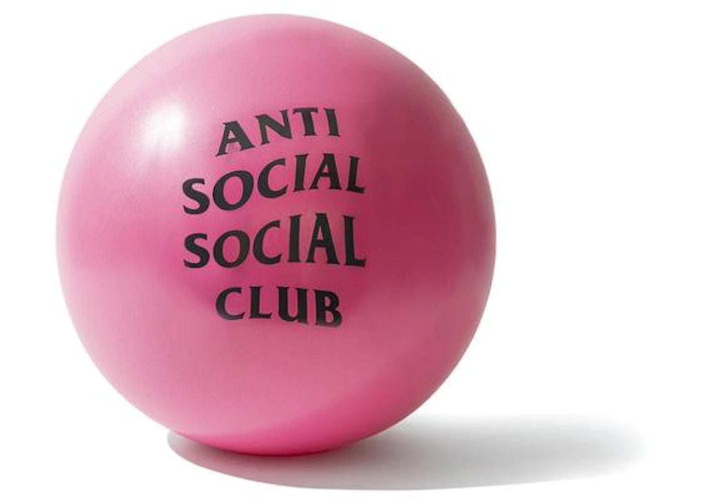 Anti Social Social Club 3rd St Yoga Ball Pink