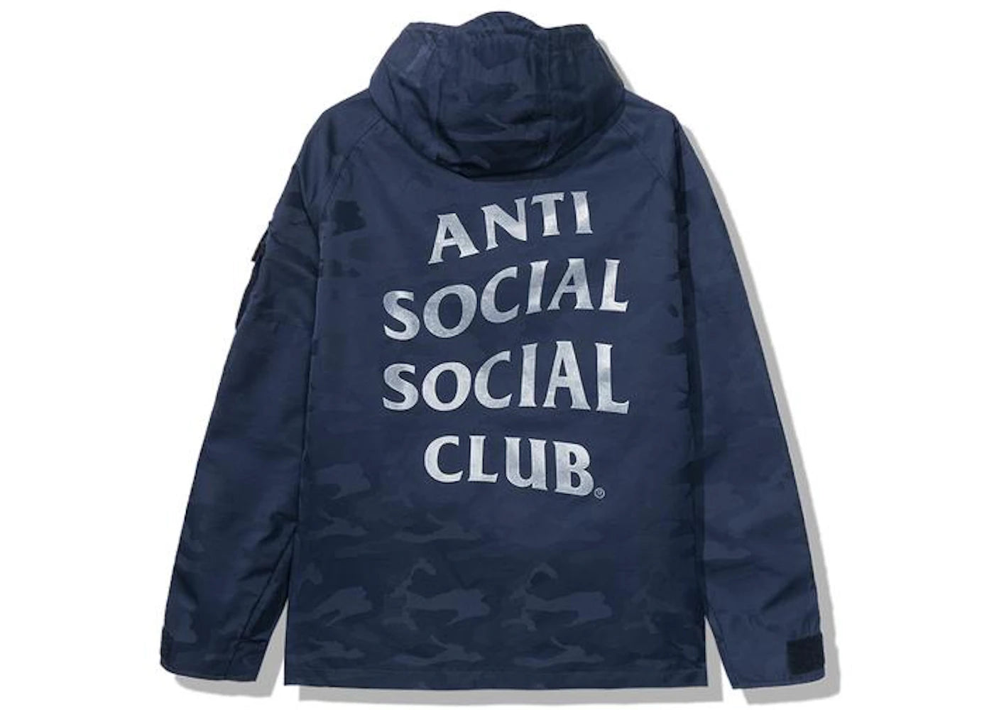 Anti Social Social Club 5th Dimension Alpha Jacket Blue Camo