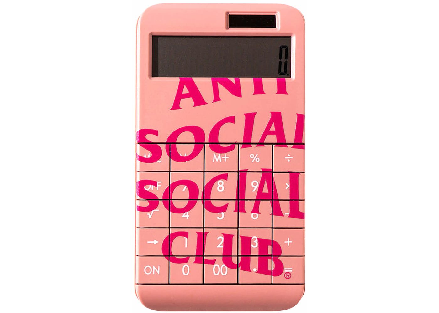 Anti Social Social Club 7734 Calculator Multicolor