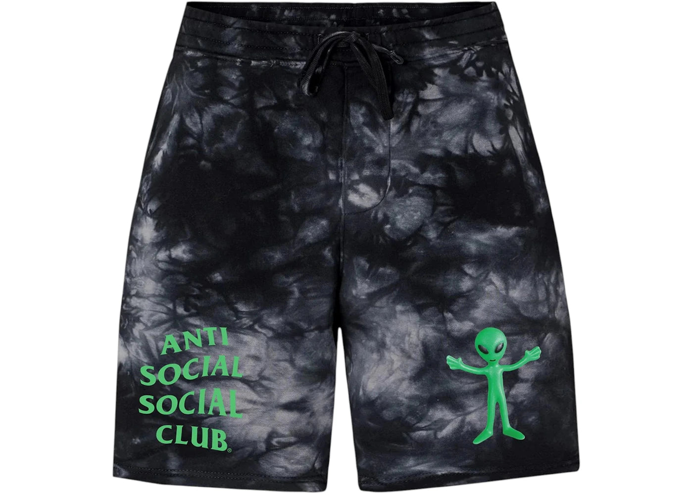 Anti Social Social Club Alien Shorts Black