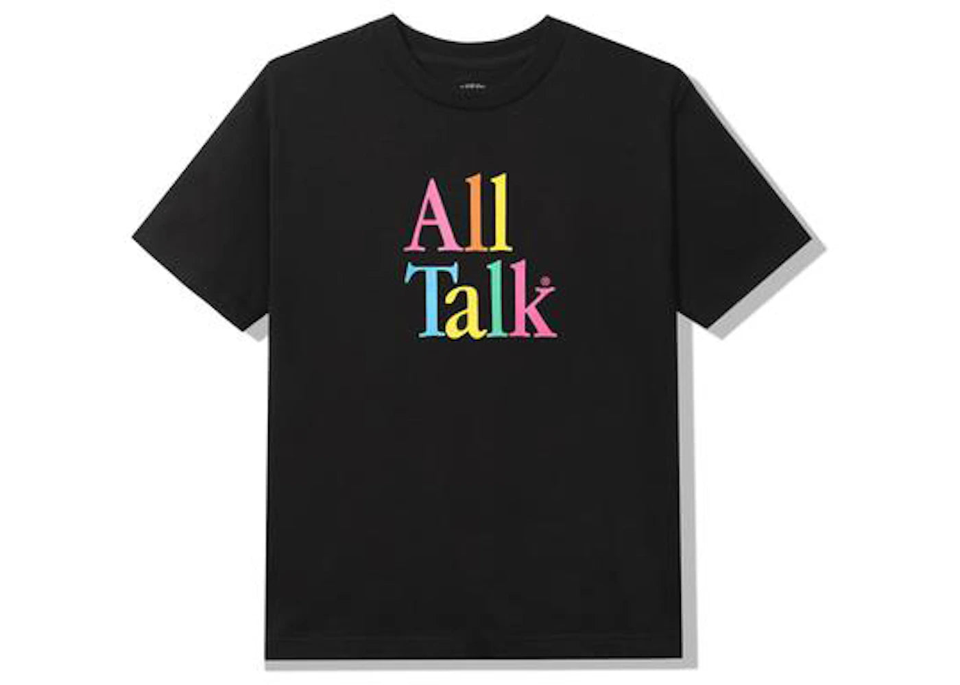 Anti Social Social Club All Talk Tee Black