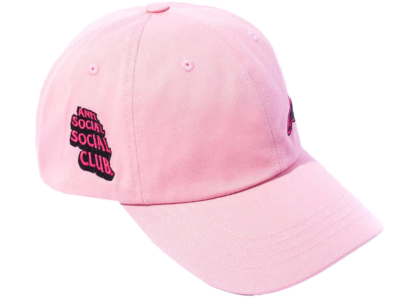Anti Social Social Club Alpine Stars Classic Cap Pink