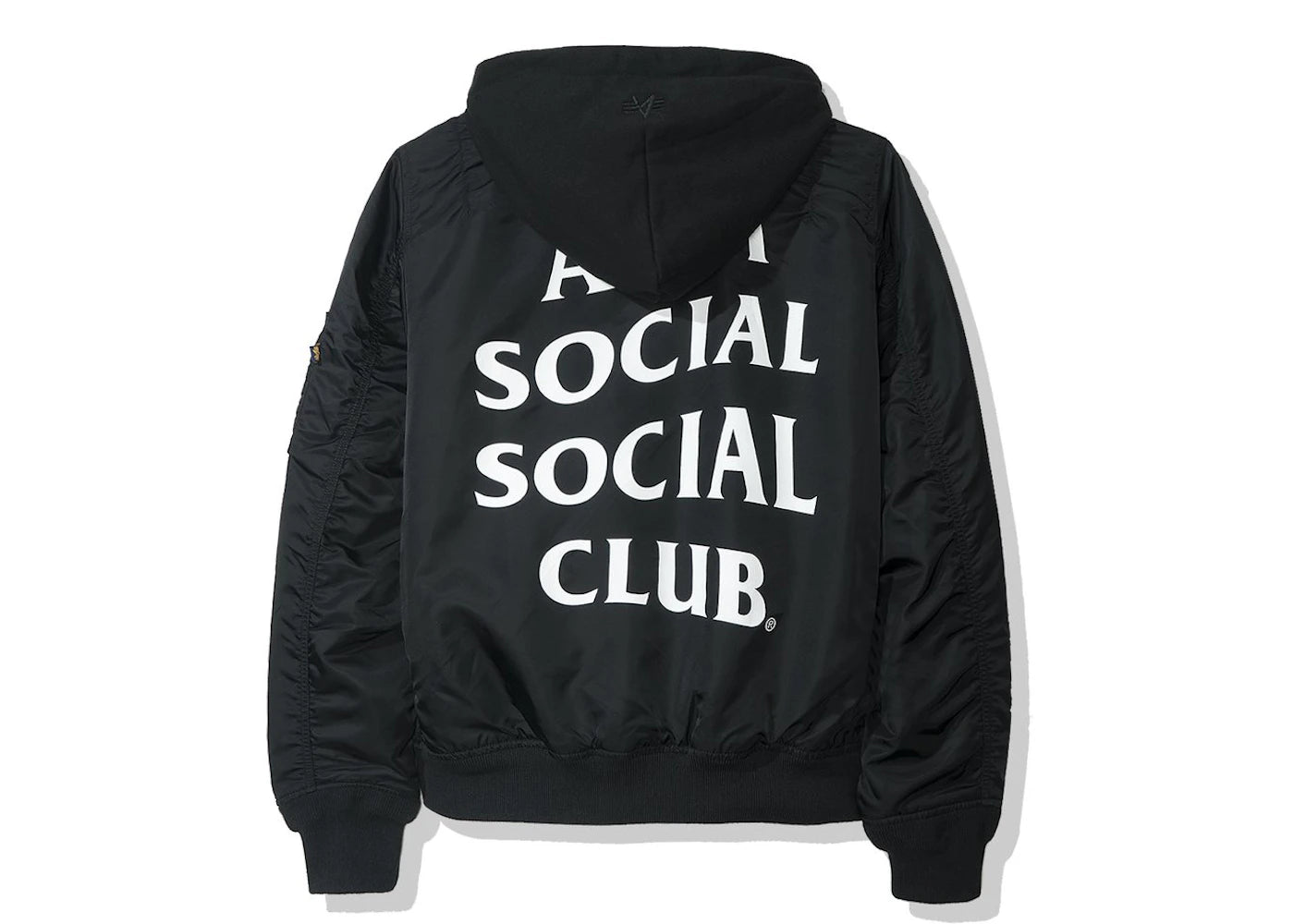 Anti Social Social Club Angela MA1 Jacket (FW19) Black